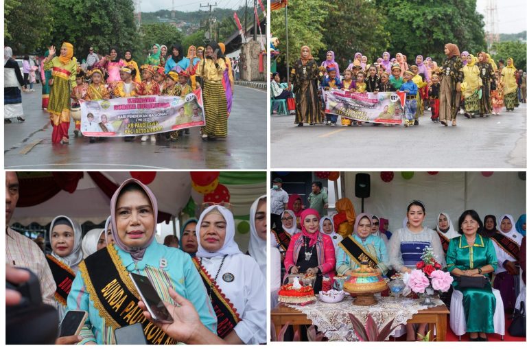 Meriahkan Hardiknas, MKKS TK Kota Baubau Gelar Karnaval Budaya