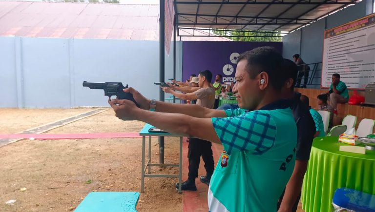 70 Penembak Ikut Lomba Pada Peringatan HUT Bhayangkara Ke 76