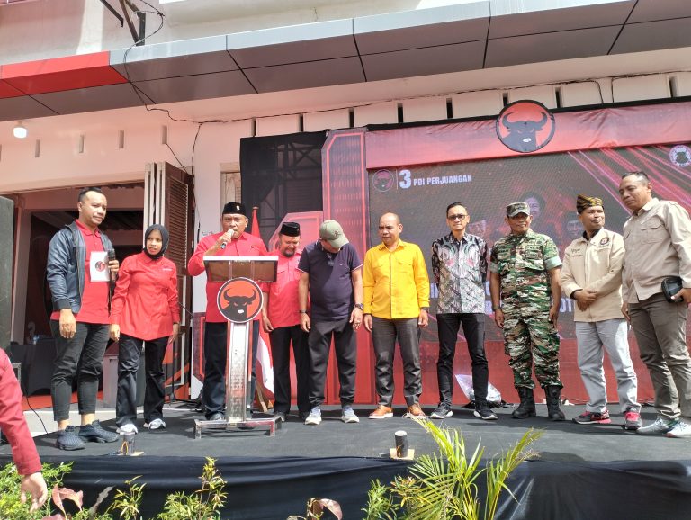 Resmikan Posko Pemenangan, PDIP Baubau Siap Menangkan Ganjar Pranowo