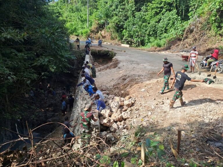 Target TMMD Ke-129 Kodim 1413/Buton Tuntaskan Pekerjaan Talut