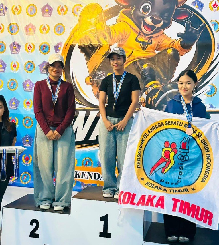 Skateboard Putri Baubau Bersinar di Walikota Cup 2026